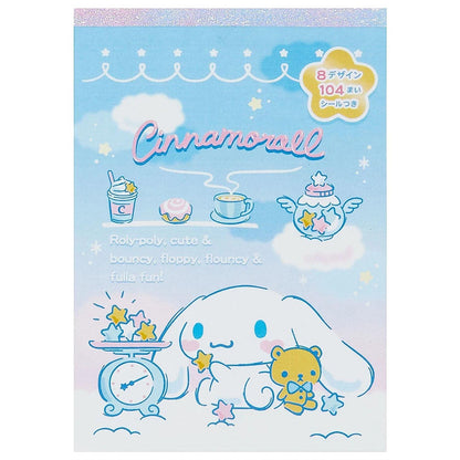 Sanrio Characters 8-Design Memo Pad