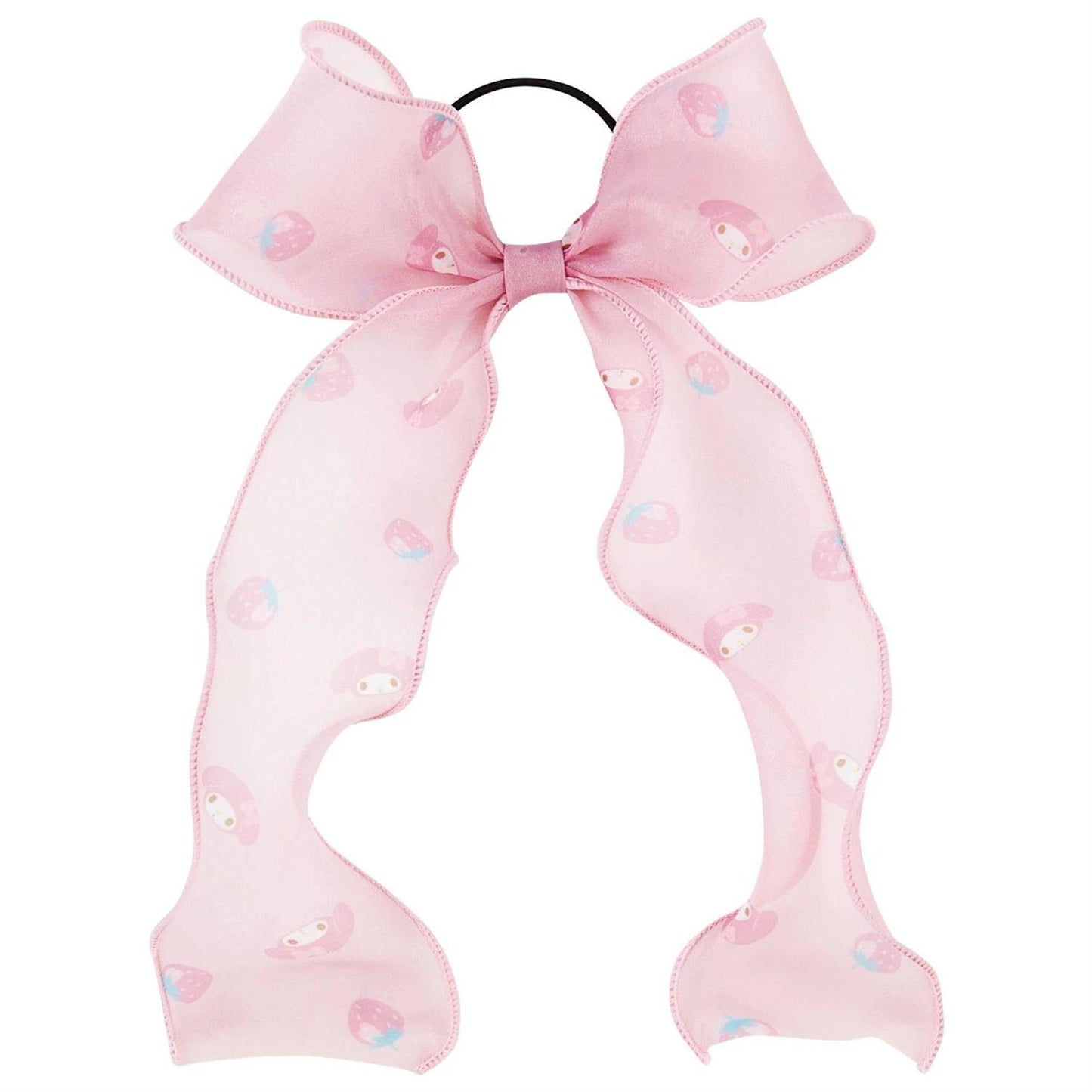 Sanrio Characters Organdy Bow Ponytail Holder