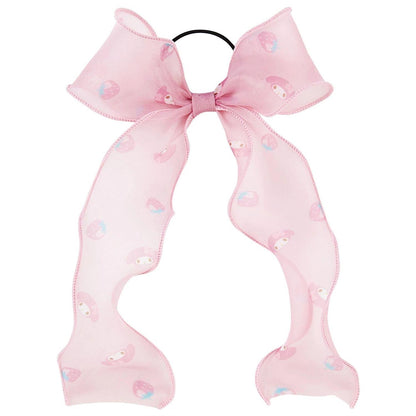 Sanrio Characters Organdy Bow Ponytail Holder