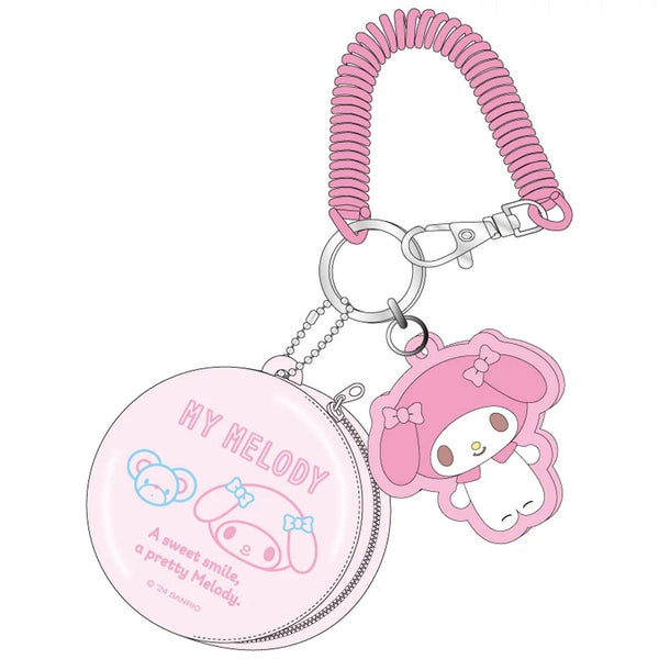 Sanrio Characters Keyring with Mini Case