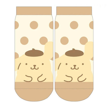 Sanrio Characters Polka Dot Adult Socks
