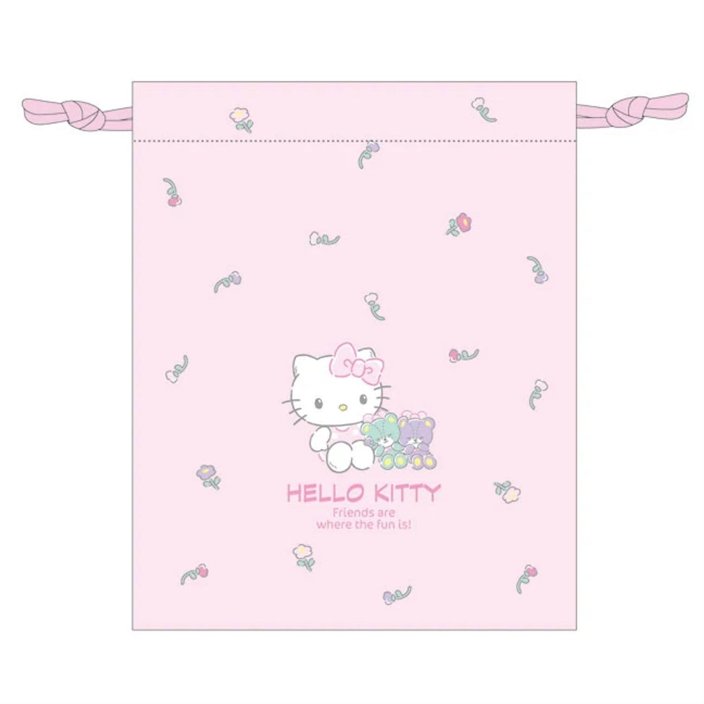 Sanrio Characters Small Drawstring Bag