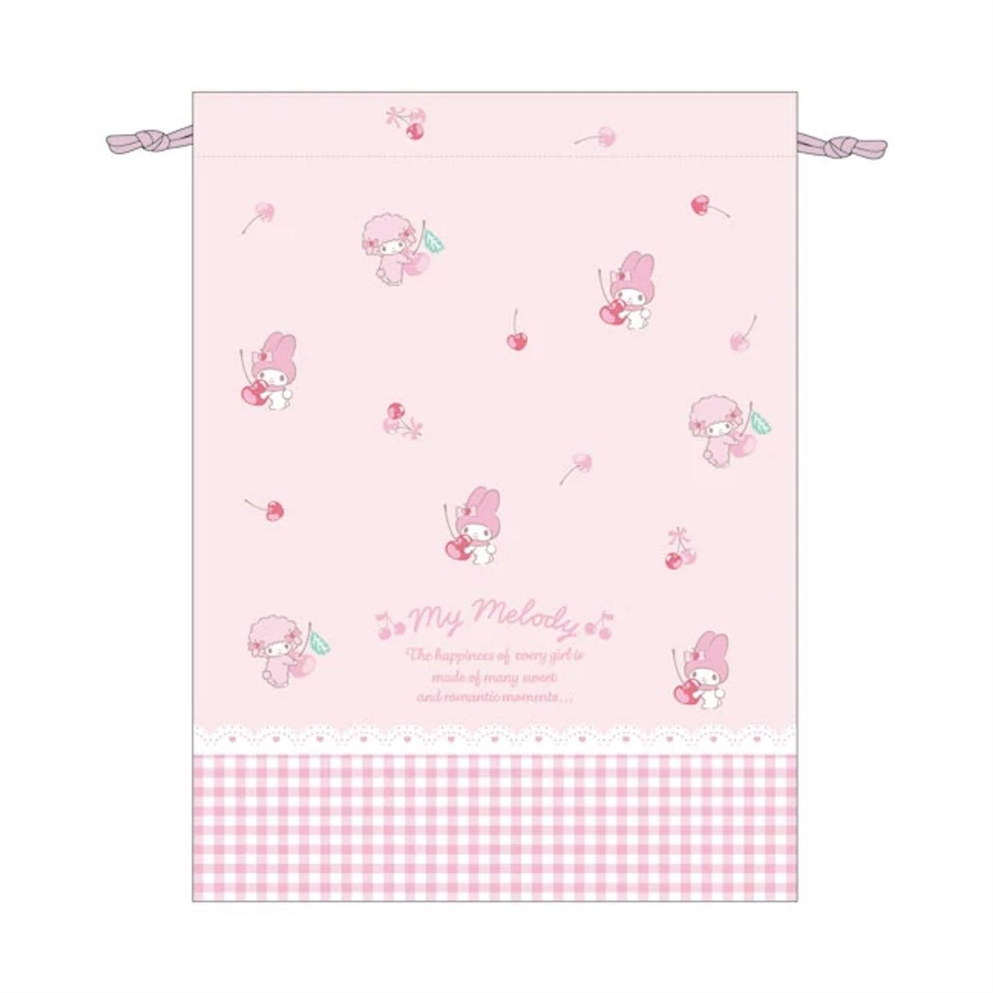 Sanrio Characters Medium Drawstring Bag