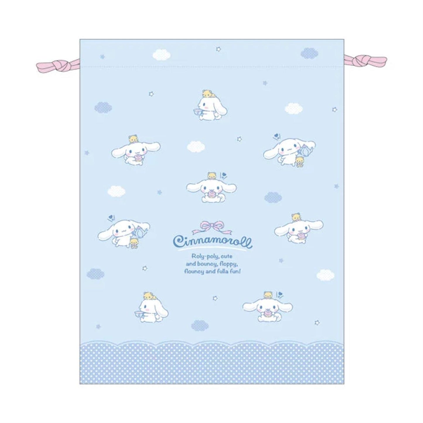 Sanrio Characters Medium Drawstring Bag