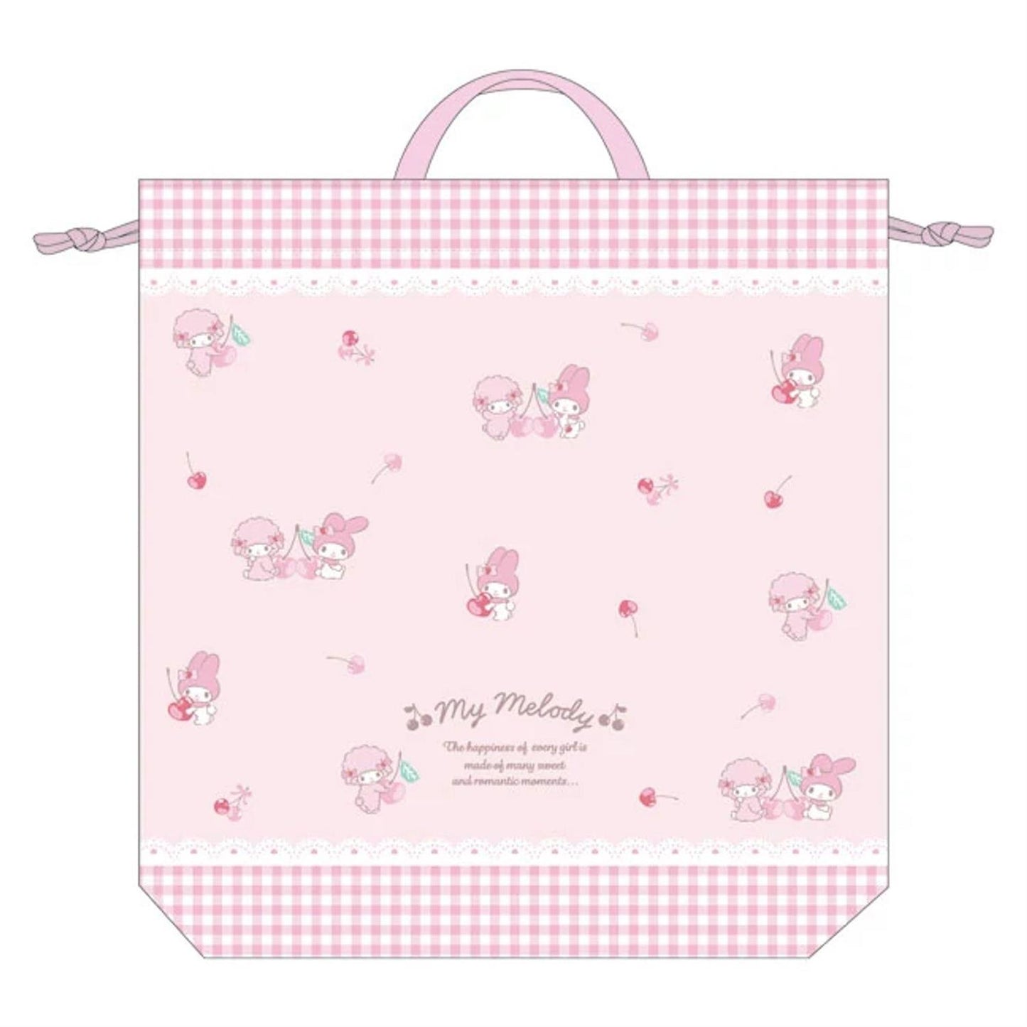 Sanrio Characters Drawstring Tote Bag