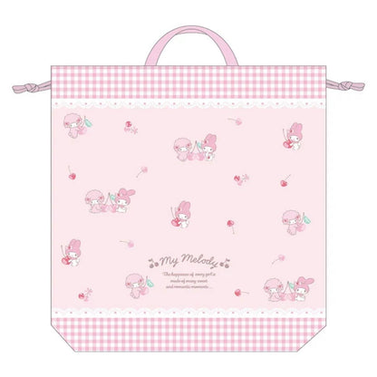 Sanrio Characters Drawstring Tote Bag