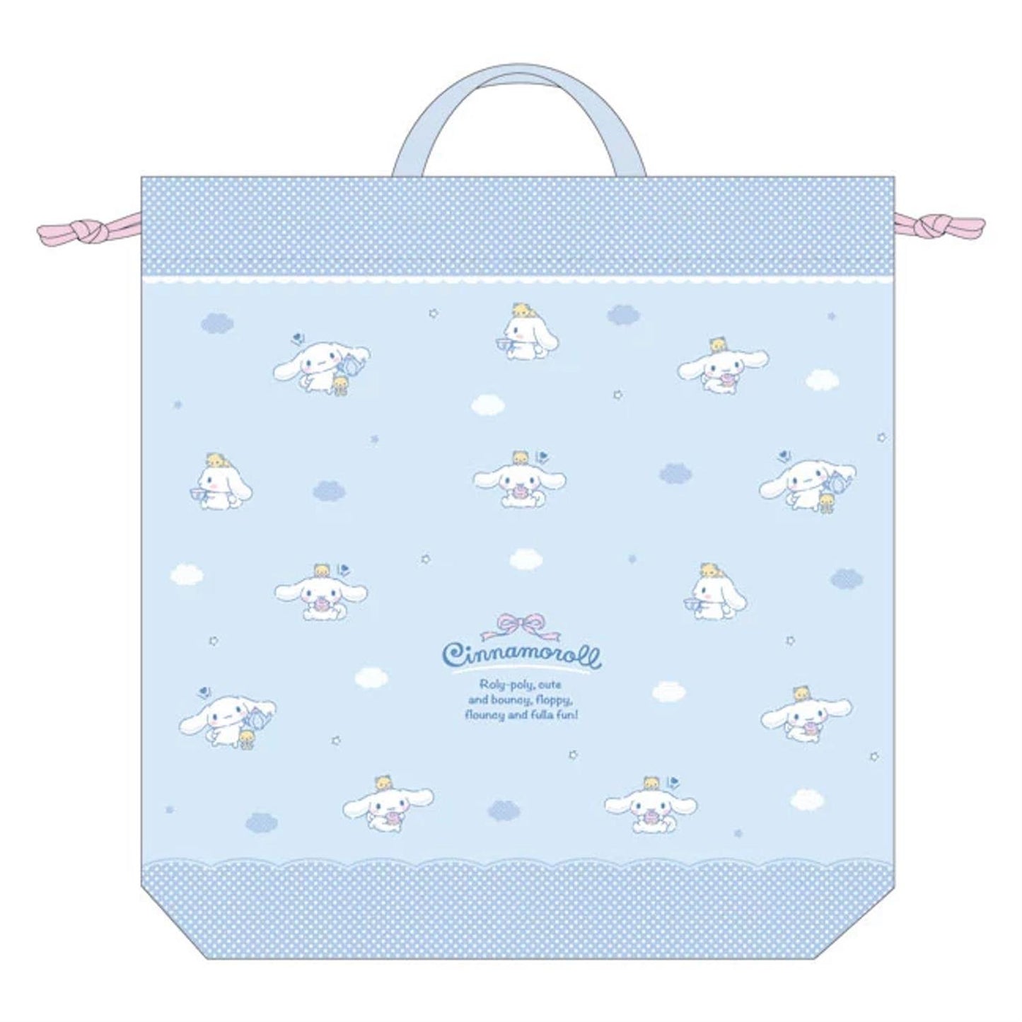 Sanrio Characters Drawstring Tote Bag