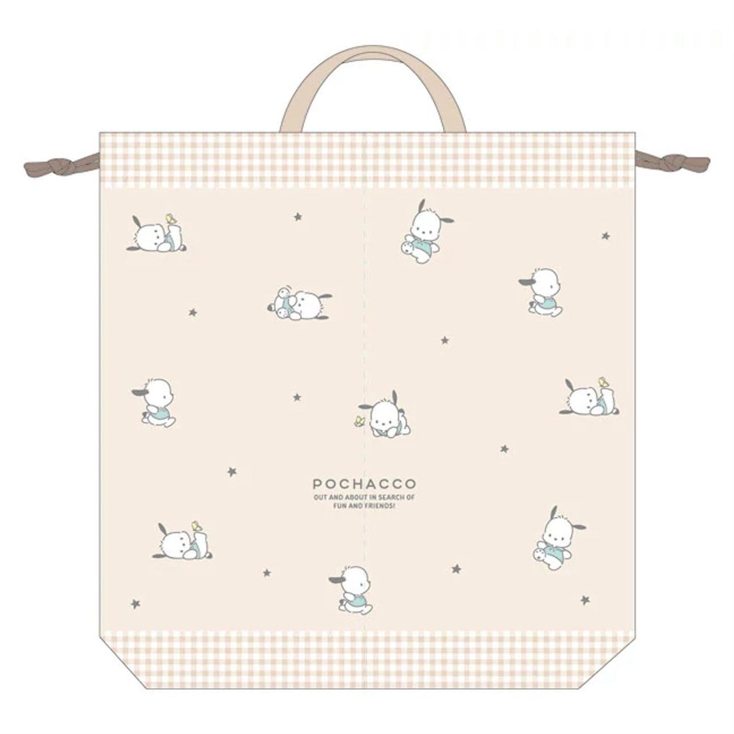 Sanrio Characters Drawstring Tote Bag
