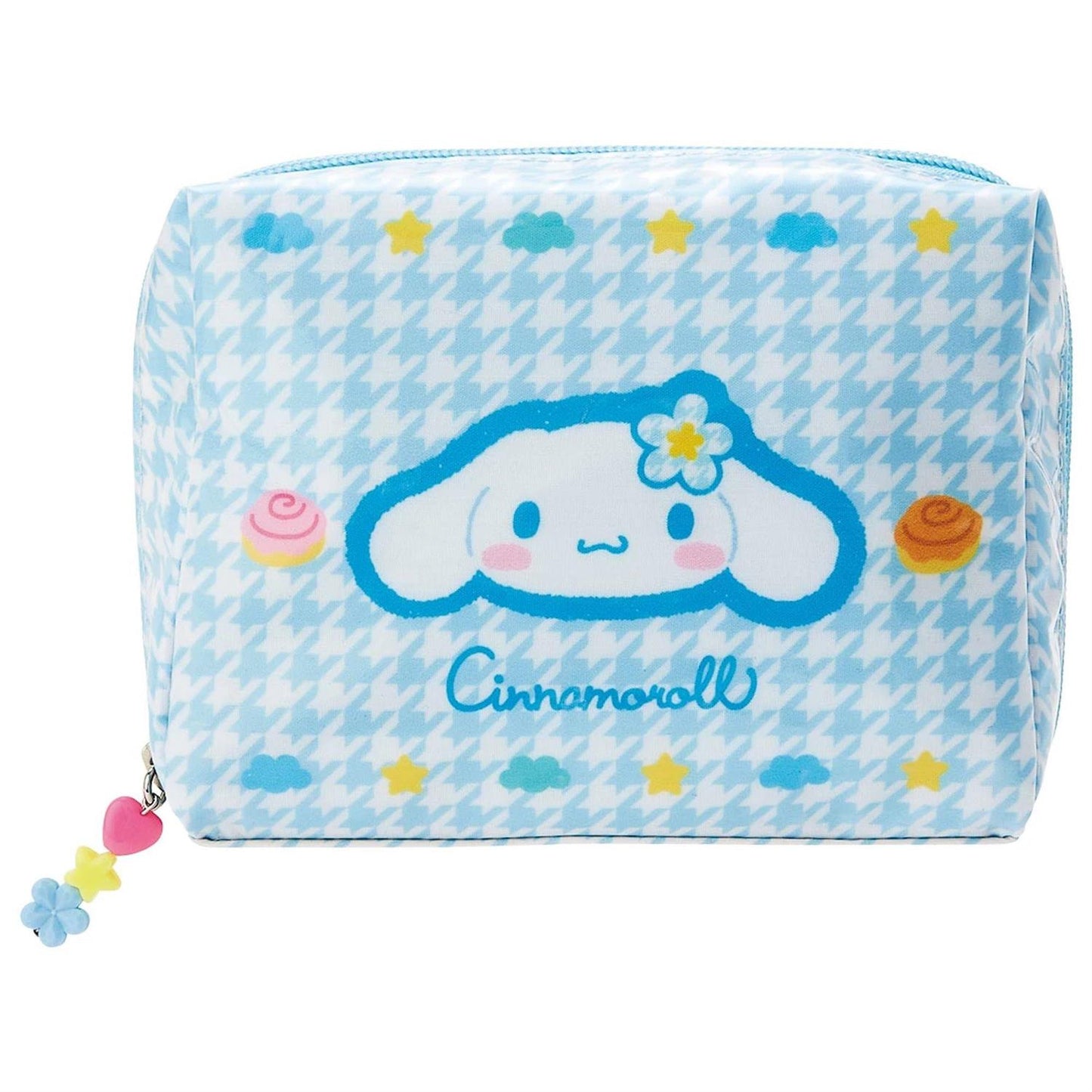 Sanrio Characters Floral Houndstooth Zipper Pouch