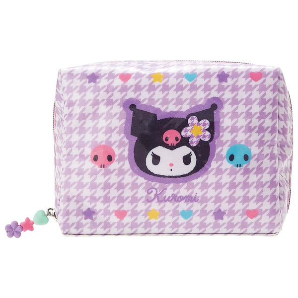Sanrio Characters Floral Houndstooth Zipper Pouch