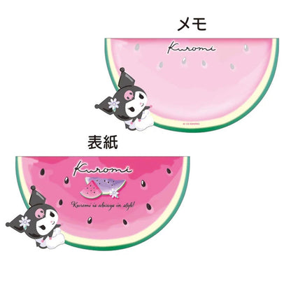 Sanrio Characters Fruit Memo Pad