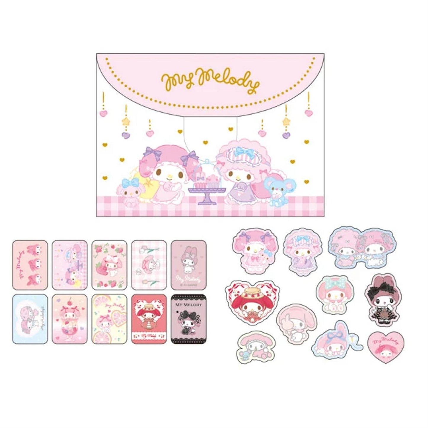 Sanrio Characters Flake Stickers