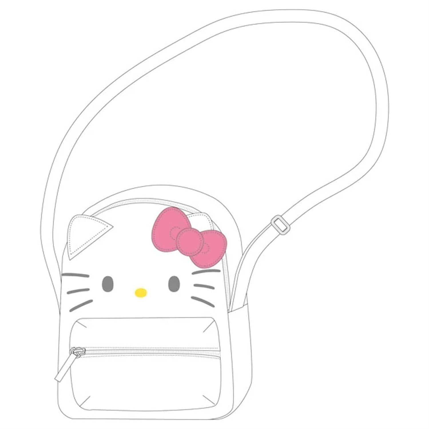 Sanrio Characters Face Shoulder Bag