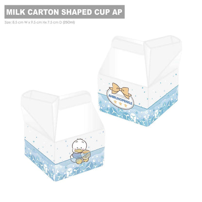 Sanrio Characters Milk Carton Shaped Glass