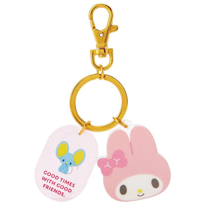 Sanrio Characters Face Acrylic Keyring