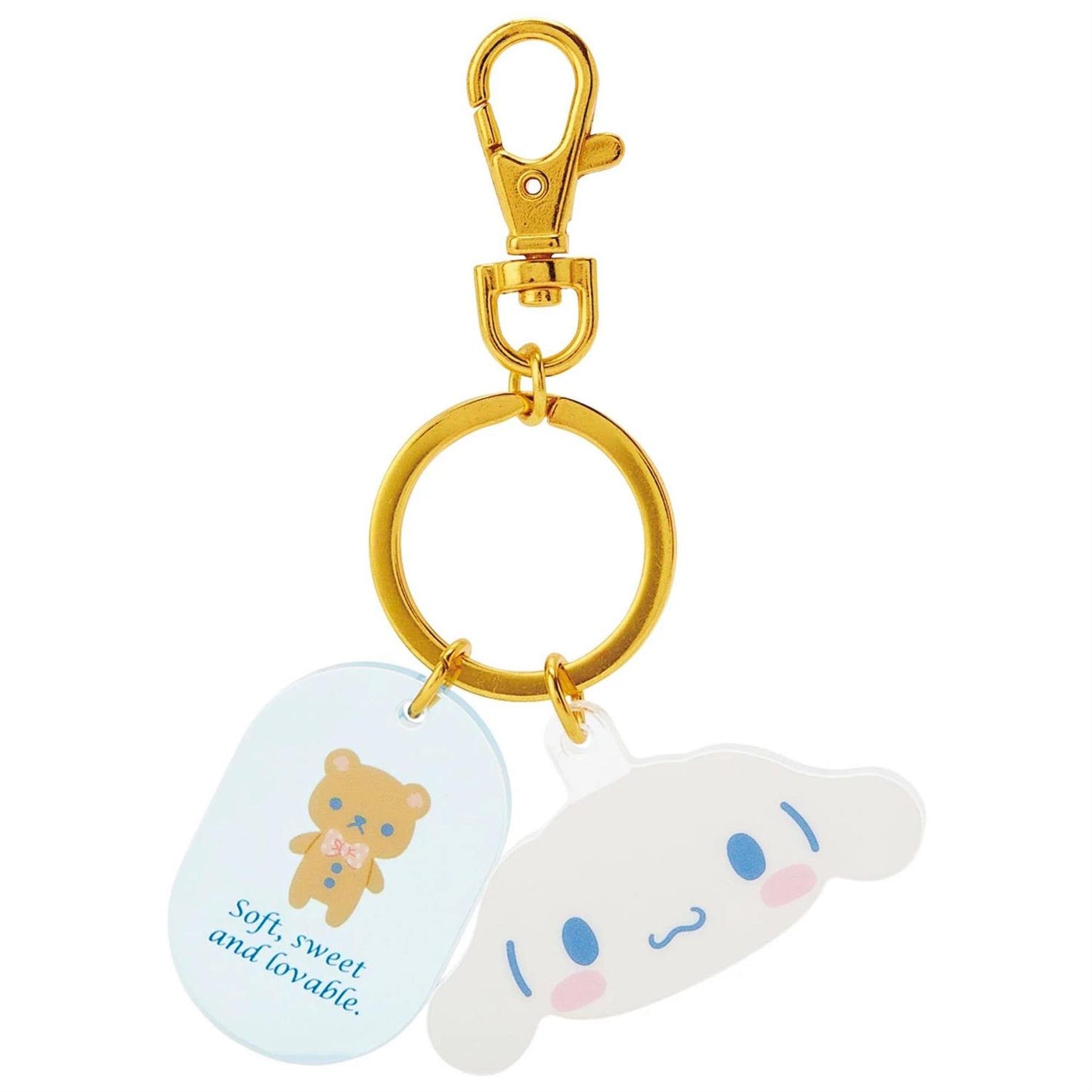 Sanrio Characters Face Acrylic Keyring