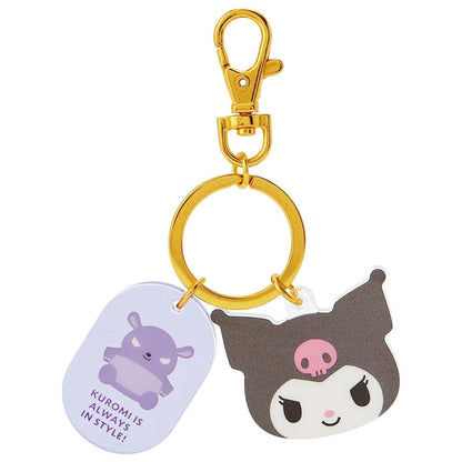 Sanrio Characters Face Acrylic Keyring