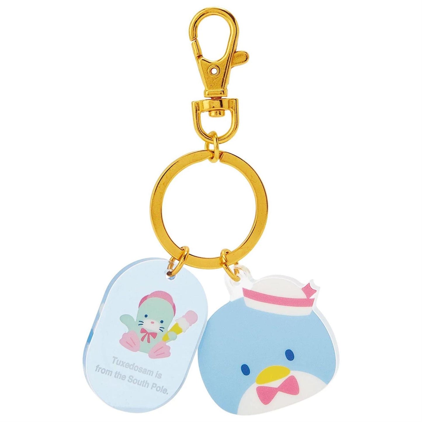 Sanrio Characters Face Acrylic Keyring