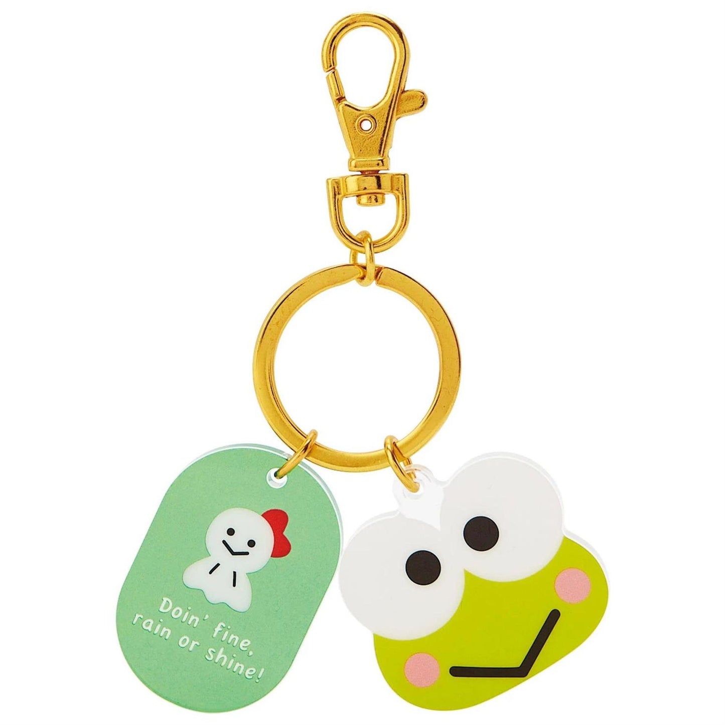 Sanrio Characters Face Acrylic Keyring