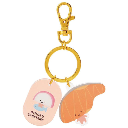 Sanrio Characters Face Acrylic Keyring