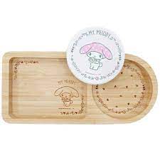 Sanrio Characters Wooden Tray and Coaster