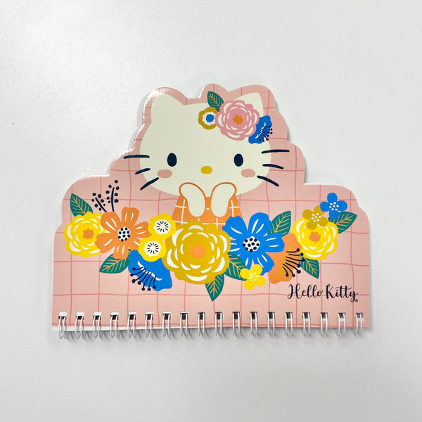 Hello Kitty Flower Diecut Spiral Notebook