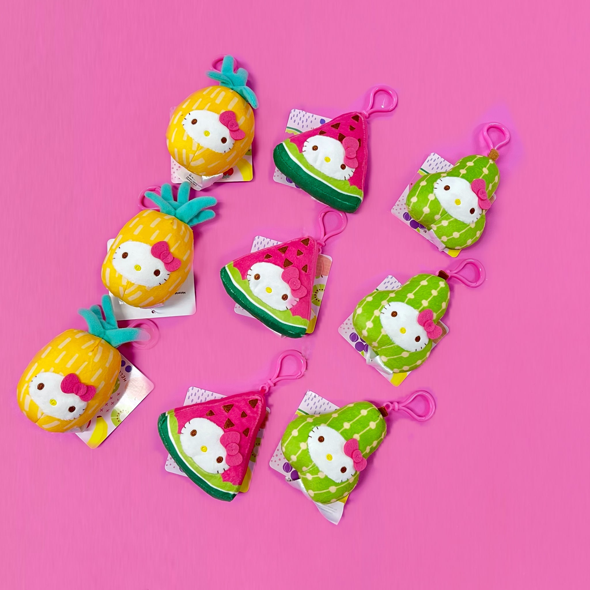 Hello Kitty Fruit Collection Mascot Clip-on