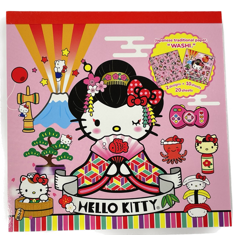 Hello Kitty Japan Pop Origami Memo Pad