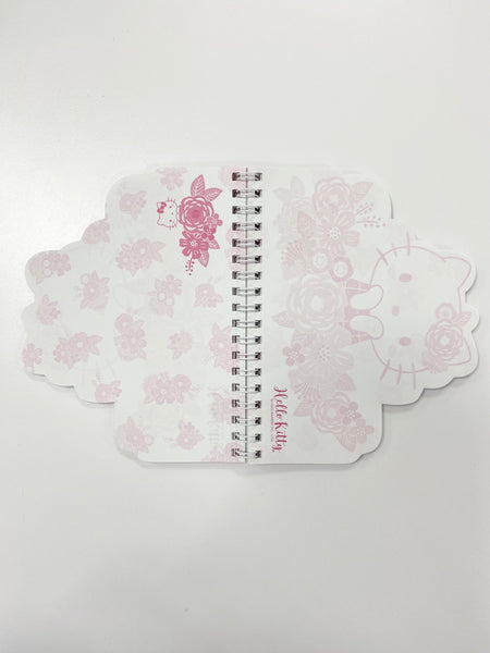 Hello Kitty Flower Diecut Spiral Notebook