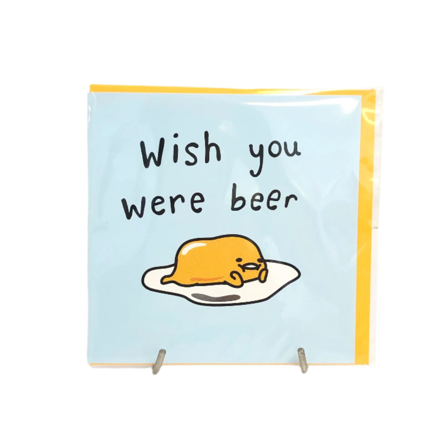 Gudetama Beer Card by Jolly Awesome