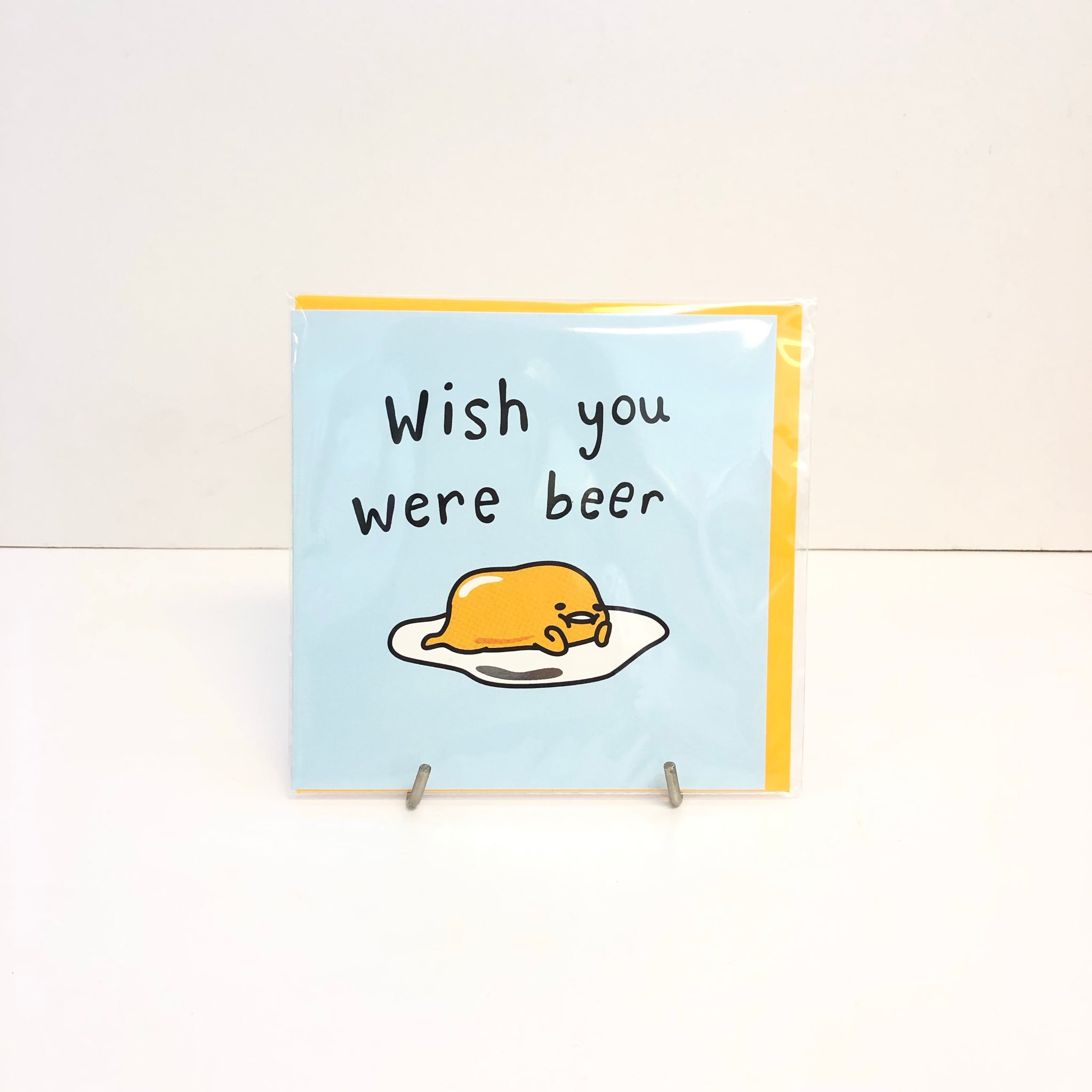 Gudetama Beer Card by Jolly Awesome