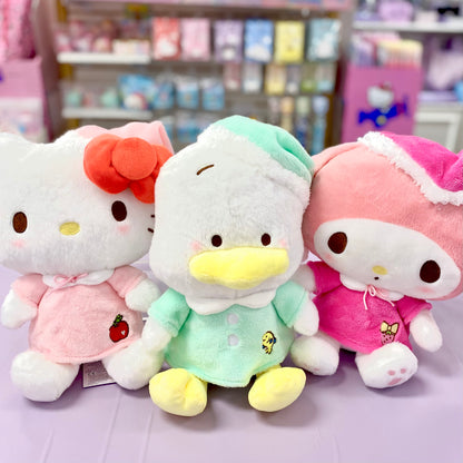 Sanrio Characters Fluffy Pajama 10" Plush
