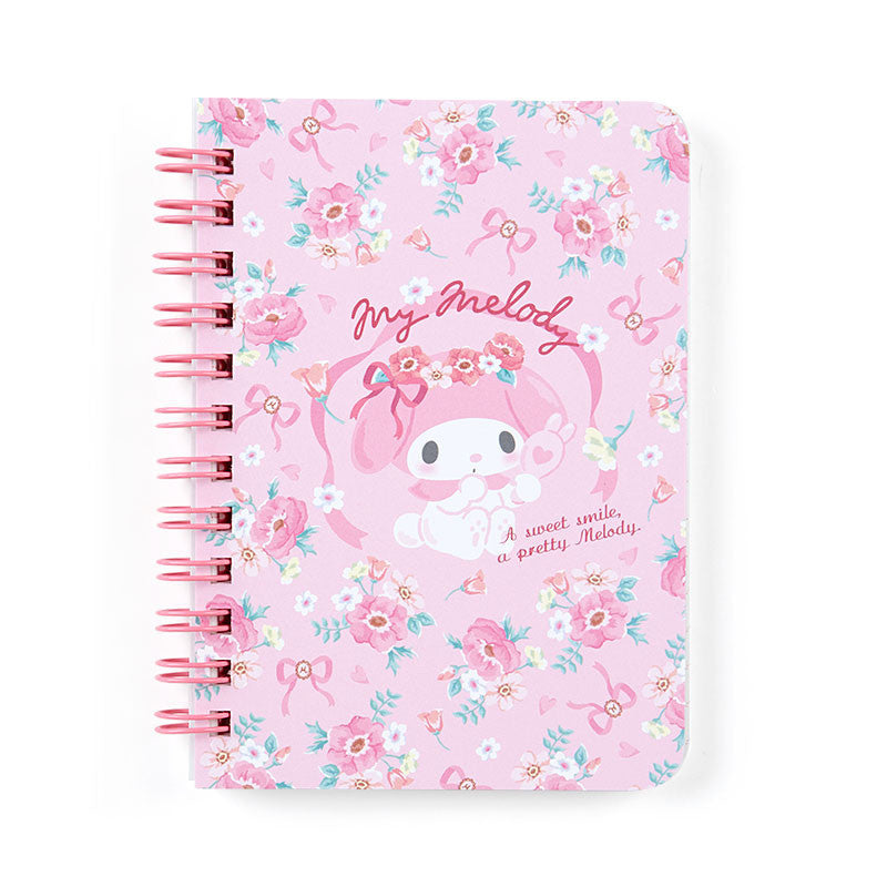 Sanrio Characters Ruled Mini Notebook