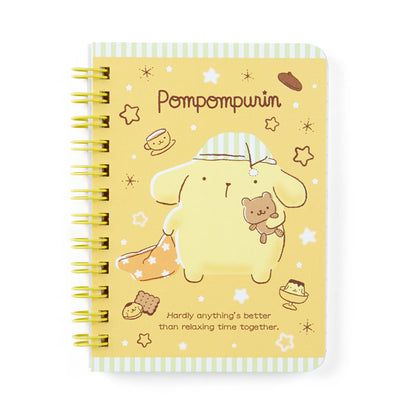 Sanrio Characters Ruled Mini Notebook