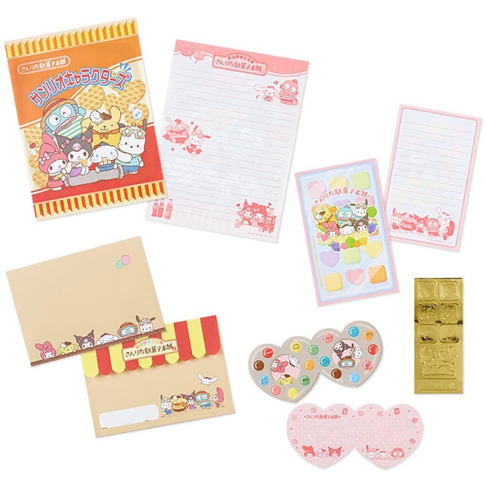 Sanrio Characters Soda Letter Set