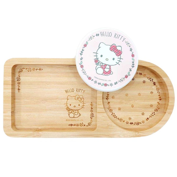 Sanrio Characters Wooden Tray and Coaster